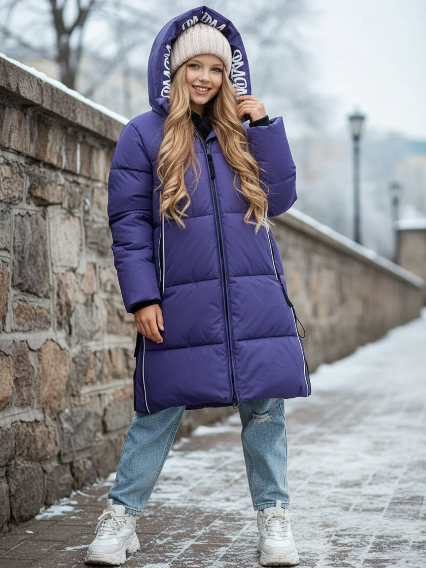 картинка Пальто д/д М-5365 Сирень от магазина ОЛМИ